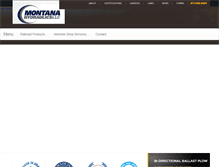 Tablet Screenshot of montanahydraulics.com